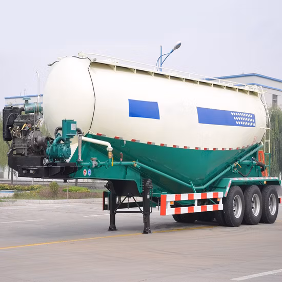 3 Rimorchio dei semi Bulker del cemento dell'autocisterna del cemento sfuso di Alxe 40cbm 45 Cbm da vendere