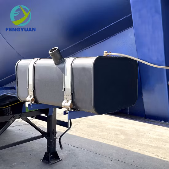 Veicolo Master 3 assi 40 tonnellate 50 tonnellate 60 tonnellate cisterna per camion cisterna per cemento alla rinfusa cisterna per polvere da carico in vendita nelle Filippine